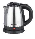 Bajaj Ktx 1.2 Litre Dlx Electric Kettle |1350W Kettle With Stainless Steel Body | Cordless Operation | Auto Shut-Off Mechanism | 2-Yr Warranty |Black, 1.2 Liter, 1350 Watt