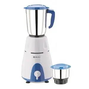 Bajaj Gx 3 , 2 Jar Mixer Grinder , White & Blue Colour