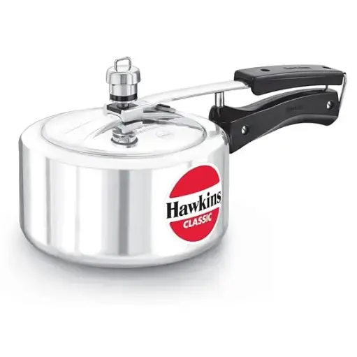Hawkins 1.5 Litre Classic Pressure Cooker,Best Inner Lid Cooker,Baby Cooker,Silver(CL15) Aluminium